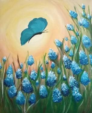 Blue Bonnets in Summer with Joyce (Of Art!!) Team Creative Magic