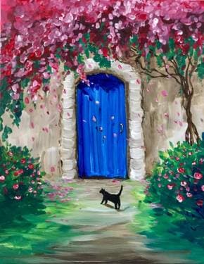 Nonni's Villa - Paint and sip event at The Old Spaghetti Factory in SAN JOSE, CA - PaintNite.com