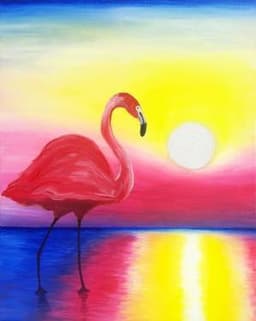 Sunset Flamingo thumbnail