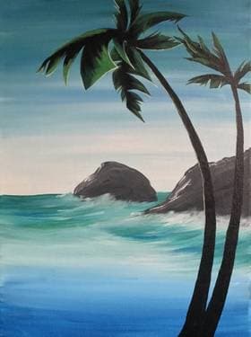 Edge Of Nowhere - Paint Nite event in Pasadena , CA