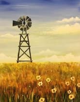 Windmill in Fields of Gold thumbnail