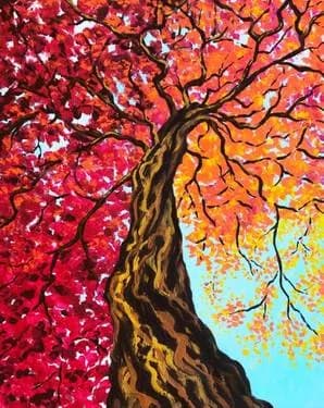 Paint and sip painting in Duncan