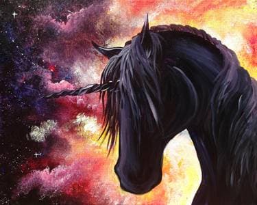 Unicorn Magic - Paint and sip event at Pita Jungle Norterra in PHOENIX, AZ - PaintNite.com