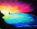 Rainbow Sunset Sail thumbnail view