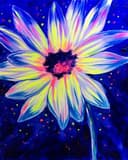 BLACK LIGHT Glow Flower thumbnail view