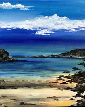 Annisquam Peace - Paint Nite event in Calgary , AB