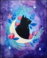 Galaxy Moon Cat thumbnail