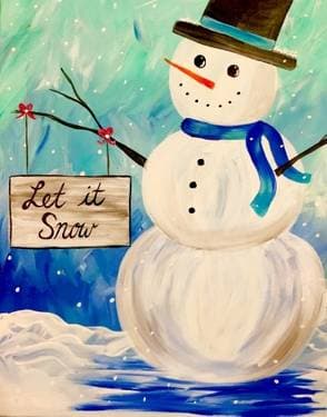 Let it Snow II - Paint Nite event in Simcoe, ON