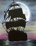 Pirate Ship Moonilght thumbnail view