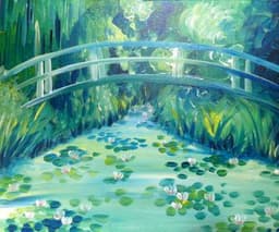 Monet's Acrylic Waterlilies thumbnail