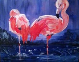 Flamingo Pair thumbnail