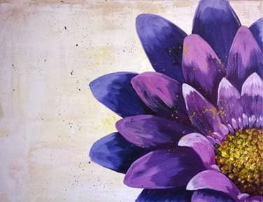 Quarter Bloom - Paint Nite event in Toronto, ON