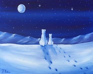 Bear With Me - Paint Nite event in Pasadena , CA