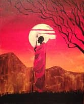 African Masai Warrior thumbnail