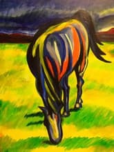 A Grazing Horse thumbnail