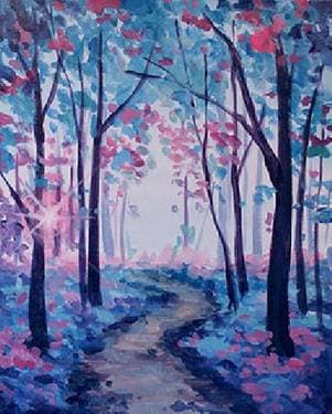 Spring Mood - Paint and sip event at Urban 360 Pizza Grill and Tap House in Albuquerque, NM - PaintNite.com