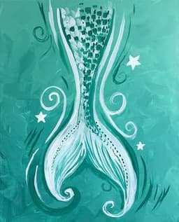 Teal Mermaid Tail thumbnail