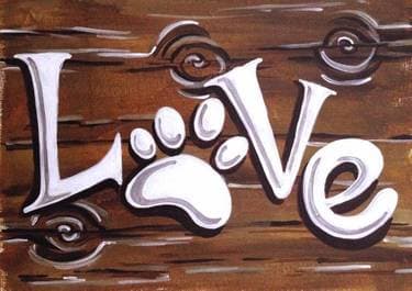 Pet Love - Paint Nite event in Kenosha, WI