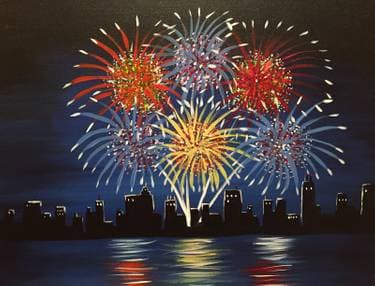 4th of July - Paint Nite event in sa, CA