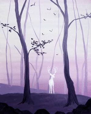 Spirit of the Forest - Paint and sip event at Boston Pizza Burlington South in Burlington, ON - PaintNite.com