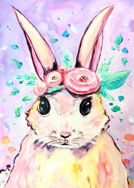 Bella Bunny - Paint and sip event at Shoeless Joe's - Milton in Milton, ON - PaintNite.com