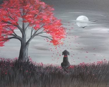 Autumn Daze - Paint and sip event at Sidelines Sports Bar & Grill - Glen Burnie in Glen Burnie, MD - PaintNite.com