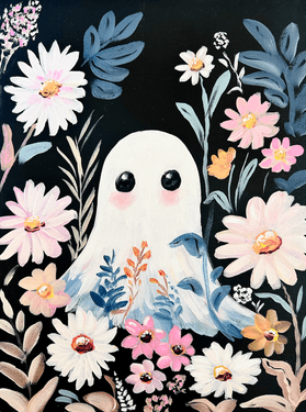 Boo-tiful Ghost - Paint and sip event at The Tap - Regina in Regina, SK - PaintNite.com