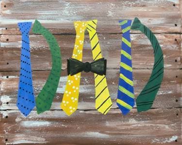 Ties for DAD with Melody Gillespie