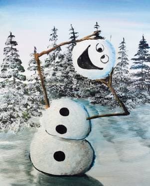 Oh Laugh - Paint and sip event at Boston Pizza, Orangeville in Orangeville, ON - PaintNite.com