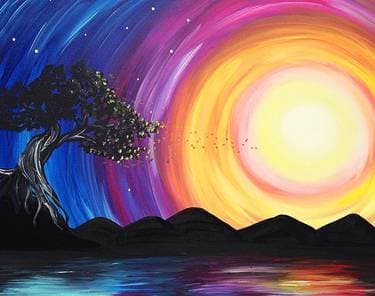 Aruba - Paint and sip event at Private Paint Nite Party with Joyce of Art! in Ottawa, ON - PaintNite.com