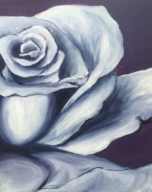 Kiss From A Rose - Paint and sip event at WXYZ Lounge at Aloft Hotel in Calgary , AB - PaintNite.com