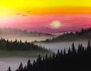 Misty Mountain Sunrise thumbnail view