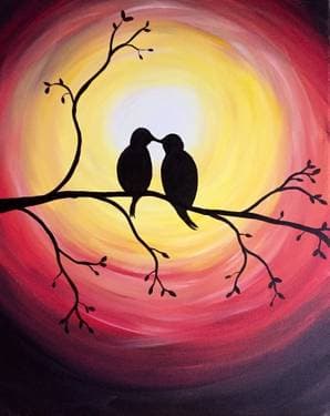 Good Morning Sunshine II - Paint and sip event at Boston Pizza Simcoe in Simcoe, ON - PaintNite.com