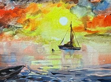 Awaiting Sail - Paint Nite event in KENWOOD, CA