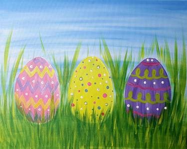 Easter Eggs - Paint and sip event at Ornery Beer Company Taproom in MANASSAS, VA - PaintNite.com