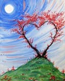 Tree Heart Blossoms thumbnail view