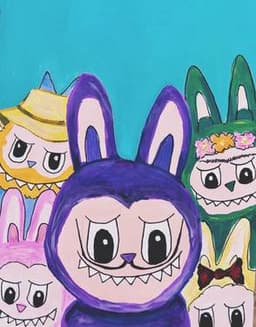 Paint a Labubu thumbnail