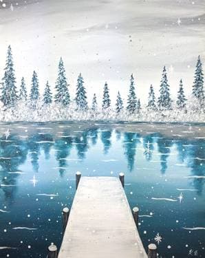 Dockside Solstice - Paint Nite event in Pasadena , CA