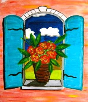 Good Evening II - Paint Nite event in Woodland Hills, CA