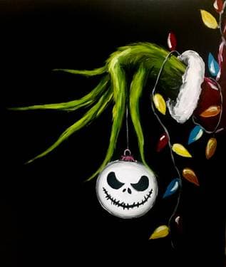 Humbug - Paint and sip event at Little Beasts Brewing Company in Whitby, ON - PaintNite.com