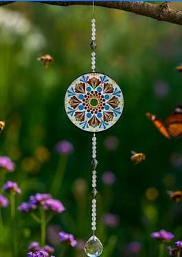 Garden Spinner  with Vickie Booth