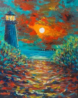 Get Lit - Paint and sip event at Ace and vine  in NAPA, CA - PaintNite.com
