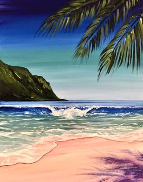 Vacation Vibes - Paint and sip event at Paliotti’s Italian Restaurant  in Abbotsford , BC - PaintNite.com