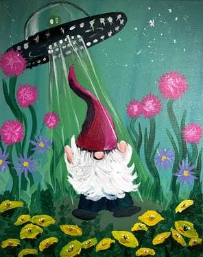 ET Phone Gnome - Paint and sip event at The Twin Otter Pub in Edmonton, AB - PaintNite.com