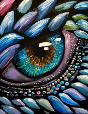 Ward's "Dragon Eye" - Paint and sip event at 3 Brewers - Kanata Centrum in Kanata , ON - PaintNite.com