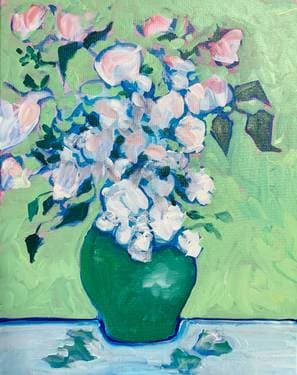 Van Gogh - Roses - Paint and sip event at 10 DEAN - Waverley in Toronto, ON - PaintNite.com