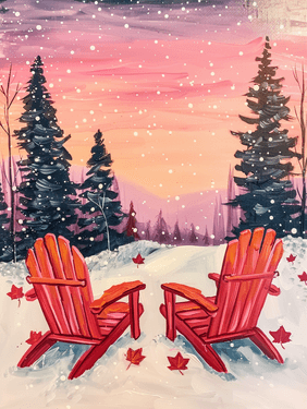 Love in The North - Paint and sip event at Archibald's Pub - Richmond Hill in Richmond Hill, ON - PaintNite.com