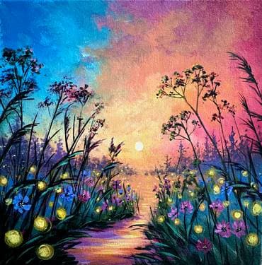 Paint and sip painting in Mesa