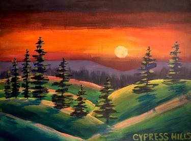 Cypress Hills - Paint and sip event at The Tap - Regina in Regina, SK - PaintNite.com