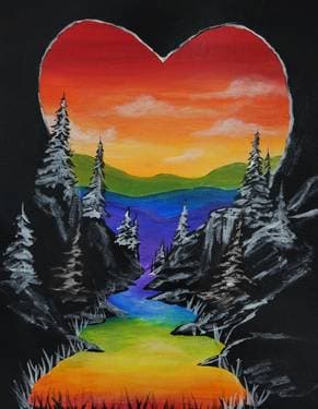 Pride Cave - Paint Nite event in Sandy , UT